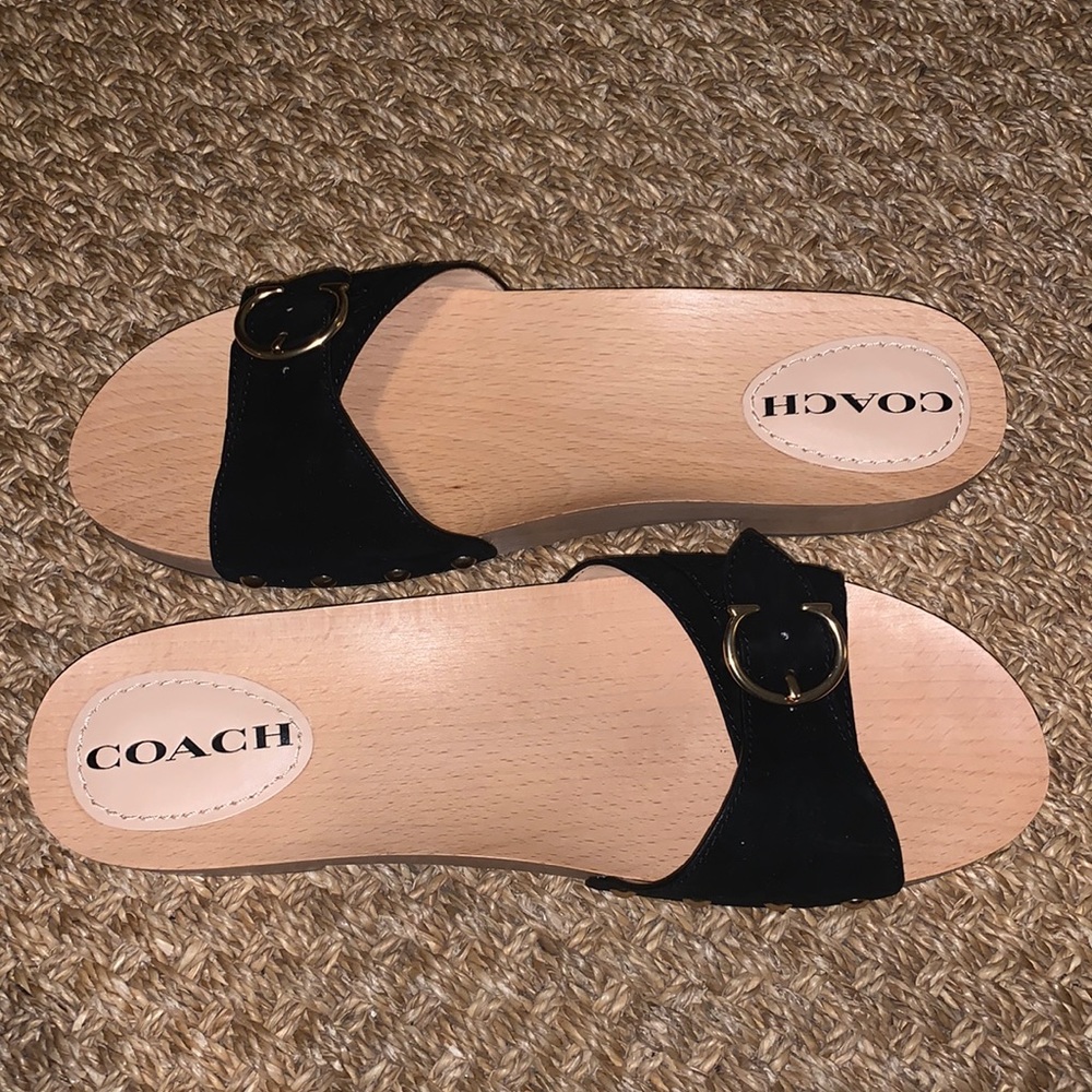 Coach Bleeker Suede Sandal